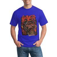 Funny Cool MenS T-Shirt Slayer Hell Skull Tom Araya Thrash Metal Casual Wear