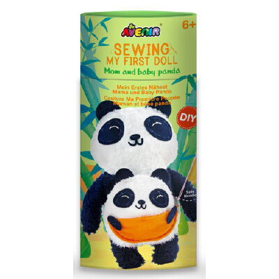 [AVENIR] ชุดเย็บตุ๊กตาสำเร็จรูป : Panda - ของเล่นเสริมพัฒนาการ