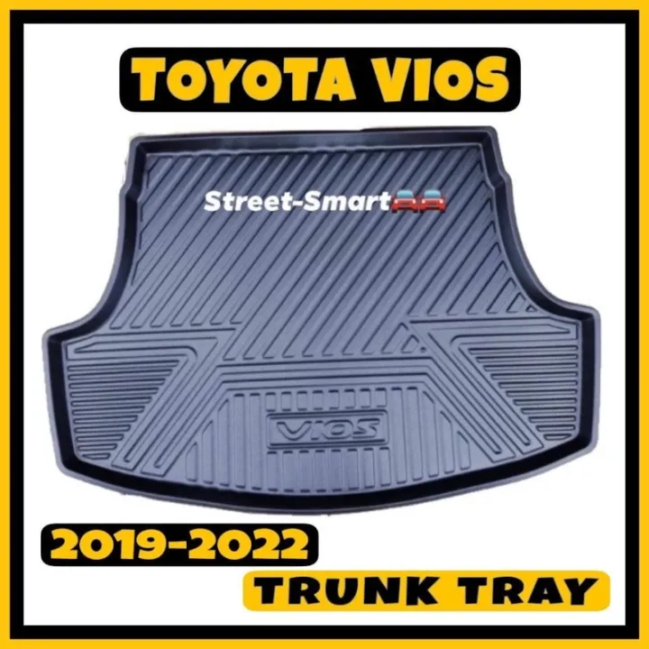 Durable Toyota Vios 2019-2022 Trunk Tray 