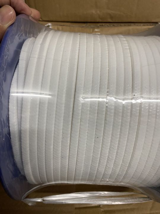 Teflon Gland Packing PTFE Packing WITH OIL 6mm*6mm x 20 meters 1 kgs ...