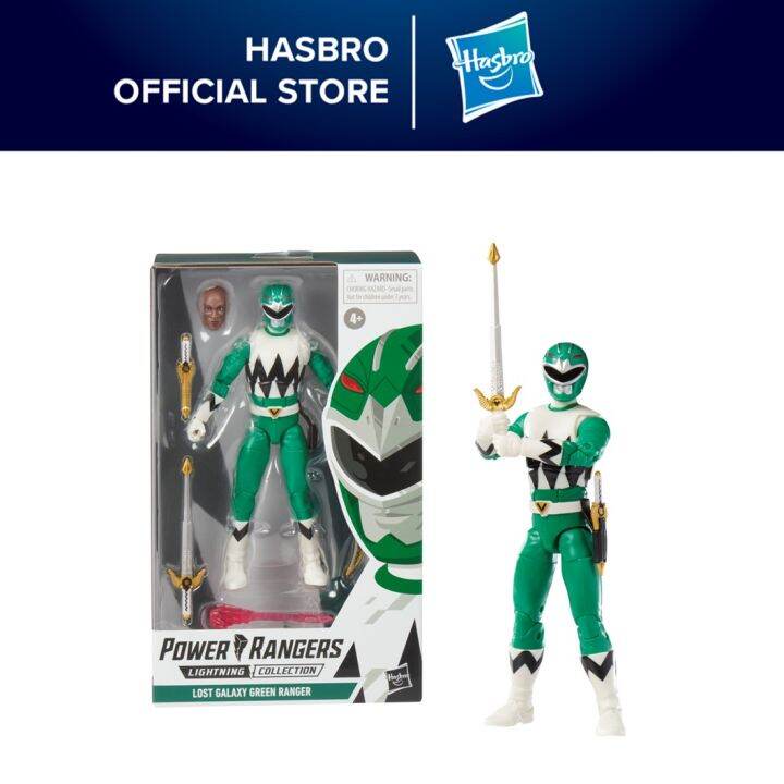 Power Rangers Lightning Collection Lost Galaxy Green Ranger 6-Inch ...