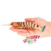 Monkey Toys - โมเดลสัตว์ Tiger Prawn กุ้งกุลายเสือ ขนาด 15.50 CM (จากหาดใหญ่)