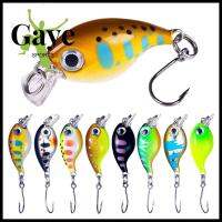 GS 2pcs Wobblers crankbaits เหยื่อตกปลาขนาดเล็ก ตะขอสามชั้น การสั่นสะเทือน เหยื่อจมวิบ ร้อนแรงมาก 3.6ซม. 2.1กรัม เหยื่อล่อตกปลา อุปกรณ์ตกปลาสำหรับตกปลา