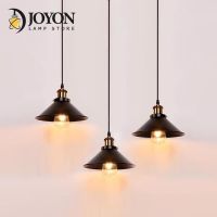 E27 Retro Edison Loft Pendant Lamp Retro Industrial Ceiling Lamp Lacquered Iron Umbrella Lampshade Country Art Lamp Cran Light