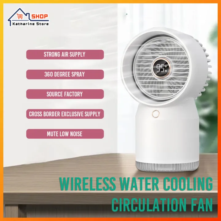 KS Water Cooling Fan Mini Small Fan USB Fan Office Desktop