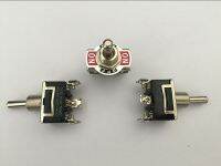 2PCS 3-Pin Toggle Switches ON-OFF-ON Switch Momentary 15A 250VAC Electrical Circuitry  Parts