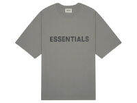 FOG - ESSENTIALS 3D Silicon Applique Boxy T-Shirt (CHARCOAL)