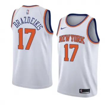 High qual new NBA men's New York Knicks 17 Jeremy Lin hot heat press  pressing basketball jerseys jersey blue