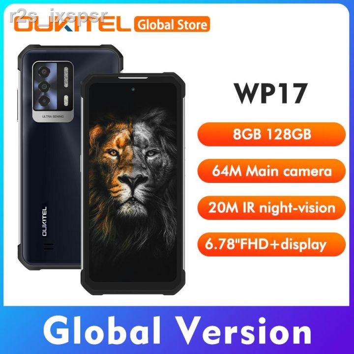 super cheap】Global Version Oukitel WP17 Rugged Smartphone 8300MAH