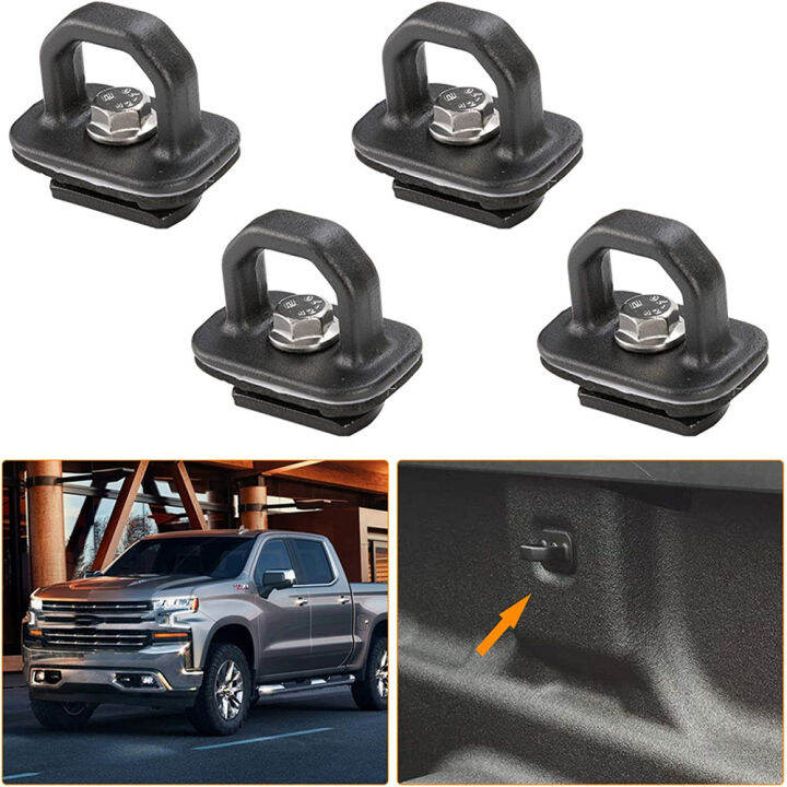 ผูกลง Anchors 20072023สำหรับ Chevy Silverado Colorado สำหรับเตียง