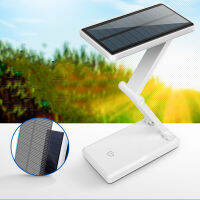 Solar Rechargeable Dual-purpose Table Lamp Led Eye Protection Learning Lamp USB Foldable Night Light Student Gift Drop Shipping