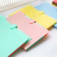10 Colors A4 Multifunctional Multi-layer Folder Organizers Desk Organizer Budget Binder Office Accessories Folders Filing