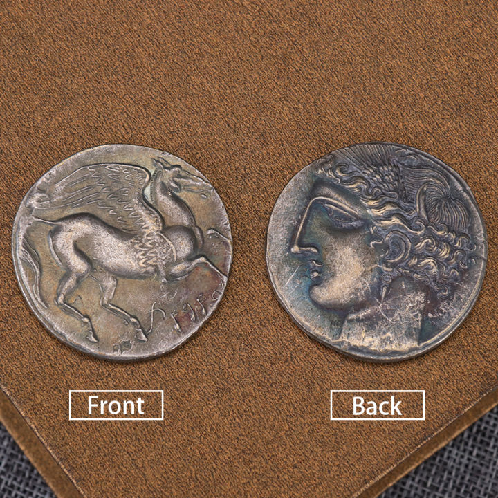 replica-1pc-ต่างประเทศโบราณของขวัญตกแต่งของที่ระลึกงานฝีมือเหรียญเหรียญวินเทจภาษากรีกเหรียญสำเนาที่ระลึก-kdddd