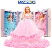 bup bê Barbie, đồ chơi cho bé gái, bộ đồ chơi búp bê baby elsa