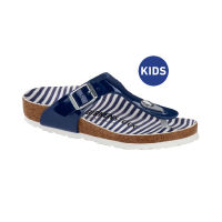 Birkenstock รองเท้าแตะ เด็กผู้หญิง รุ่น Gizeh สี Nautical Stripes Navy - 1015628 (regular)