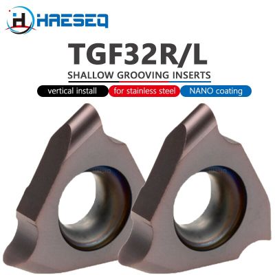 TGF TGF32 TGF32R TGF32L เครื่องกลึง CNC แบบถอดเปลี่ยนได้หัวกลม TGF32R100 TGF32R200 TGF32R300 R0.5-2 Utensile Tornio Slotted Tool