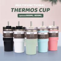 Tyeso 600ML890ML Tumbler Drinkware Thermos Coffee Cup Thermal Cups for Cold Beer Insulated Water Bottle Flask Thermo Mug Termos