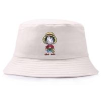 korean hat new hat for women pirate king terracotta hat male embroidery fisherman hat luffy hat bucket hat 【JULY]