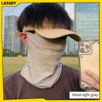 LAZADY หน้ากากกันแดดผ้าไอซ์ซิลค์,ผ้าไอซ์ซิลค์ทำมุมรังสียูวีหน้ากากกรองแสงสำหรับฤดูร้อน