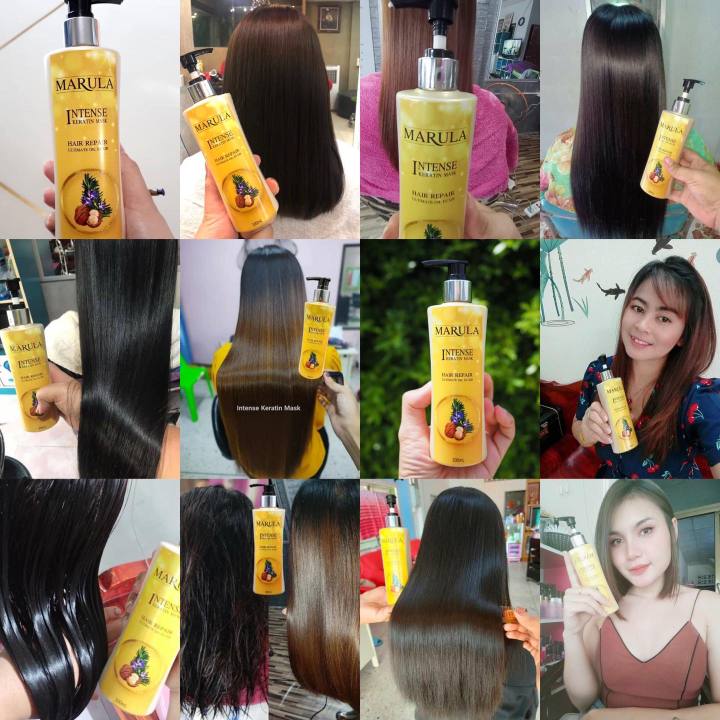 marula-ใช้ดีมากๆ-สปาเคราตินพรีเมียม-intense-นุ่มเหมือนอบไอน้ำ-เคราตินพรีเมียมกู้ผมเสีย