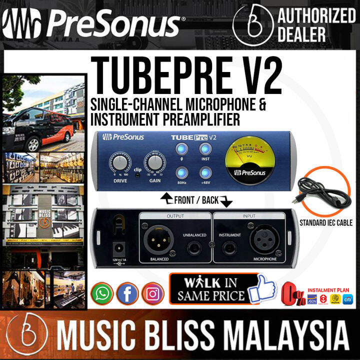 Xzrucst 18V AC Adapter For PreSonus TubePre Bluetube V1 HP4 V1 Tube PreV1 BluetubeV1 TubePreV1 Blue Tube V1 Mic PreMicrophone Stereo Tube Preamp 16VAC-18VAC Power (NOT Fit TUBEPre V2 And BLUETUBE V2