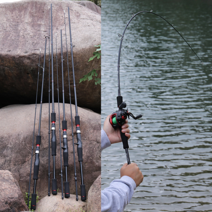 cqfishing-ราคาถูกชุดคันเบ็ดตกปลา-คันเบ็ด-รอกเบส-จับมือซ้าย-1-8m-พร้อมรีลแคสติ้งตกปลา-18-1bb-สําหรับตกปลาน้ําจืด-ตกปลากลางแจ้ง-สายเอ็นไนล่อน-300ม