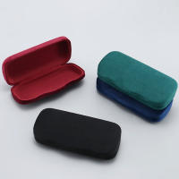 Stress Resistant Universal Metal Case Glasses Box Glasses Trendy Glasses Case Velvet Glasses Box Reading Glasses