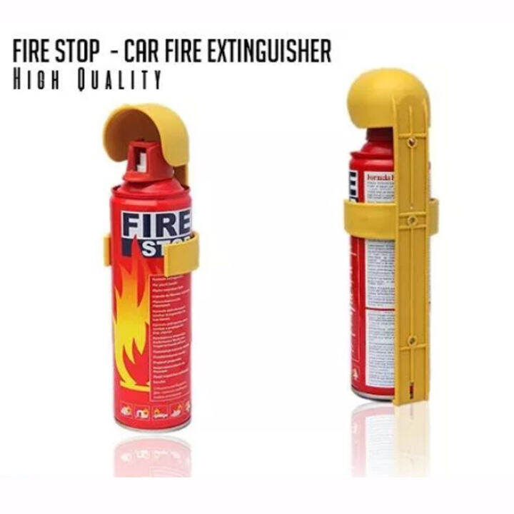 Car Fire Extinguisher with stand Portable Fire Stop 500ML for car