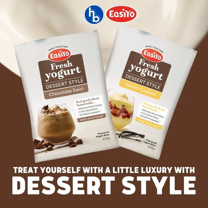 New Zealand Easiyo Desert Style Yogurt Base Make Your Own Healthy