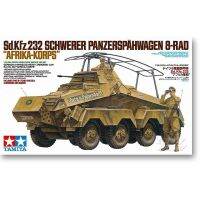 Tamiya 35297 1/35 Sd.kfz 232ชุดสร้างหุ่นประกอบ8-RAD รถหุ้มเกราะหนักสำหรับ S DIY