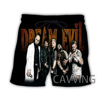 การพิมพ์ 3D Dream Evil Band ฤดูร้อนกางเกงขาสั้นชายหาด Street Wear แห้งเร็วกางเกงขาสั้นลำลองกางเกงขาสั้นกีฬา XS-5XL