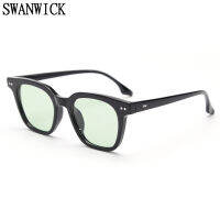 Swanwick korean polarized driving glasses tr90 summer style men sunglasses square women green black male accessories drop ship