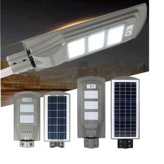 รุ่นขายดี SuperSave LED Solarcell Street light โคมไฟถนนโซล่าเซลล์ 40 W รุ่นไฟ led เม็ดใหญ่ สว่างมาก มาพร้อมขายึด ควบคุมด้วย Sensor เปิด-ปิด อัตโนมัติ เเสงขาว