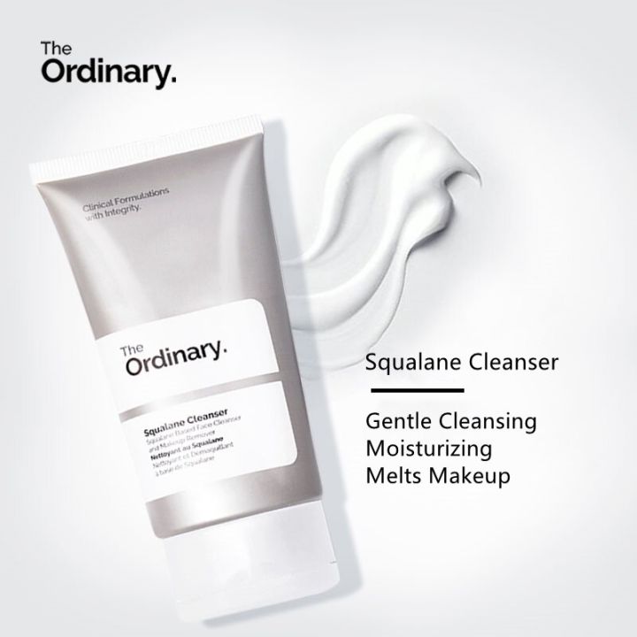 the-ordinary-squalane-cleanser-50ml-ทำความสะอาดอย่างล้ำลึกด้วยมอยส์เจอร์ไรซิ่งออยล์-สินค้าของแท้ในราคายุติธรรม