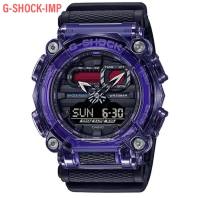 นาฬิกา CASIO G-SHOCK รุ่น GA-900TS-6A ดำม่วงสายผ้าของแท้ประกันCmg 1 ปี