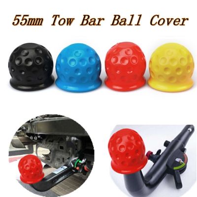【CW】□❈✆  4 Colors 50MM Tow Bar Cover Cap Trailer Hitch Towball Car Accessories