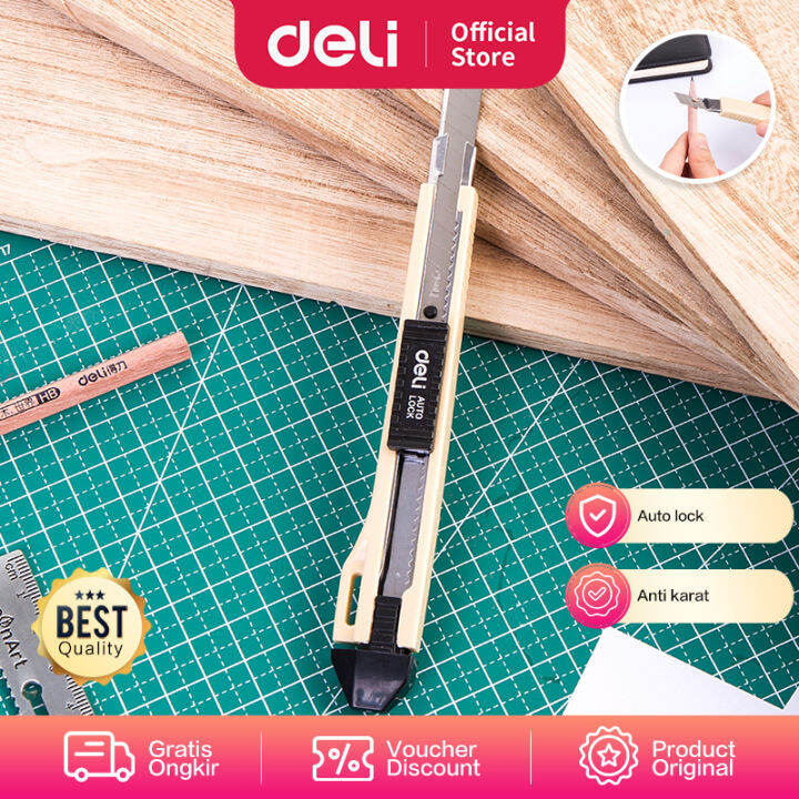 Deli Cutter memudahkan pemotongan dengan sistem kunci otomatis untuk ...