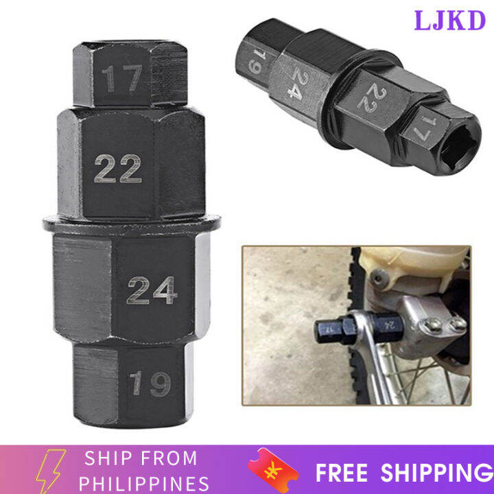 17 19 22 24mm Motorcycles Hex Axle Tool Motorcycle Front Wheel Spindle