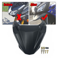 ด้านหน้าFender BeakสำหรับYamaha MT09 Tracer 900 GT FJ 09รถจักรยานยนต์อุปกรณ์เสริมCowl Guard Extension 2020 2019 2018 207 2016 2015