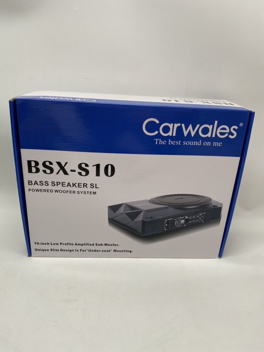 bassbox-subbox-ลำโพงซับวูฟเฟอร์-ยี่ห้อ-carwales-รุ่น-bsx-s10-เบสบ๊อก-10นิ้ว