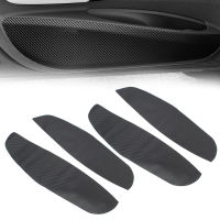 4 Pcs รถด้านหน้าด้านหลังประตู Anti Kick Pad สำหรับ BMW F30 3Series 2013 2014 2015 2016 2017 2018 2019