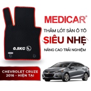 Thảm lót sàn ô tô Medicar xe Chevrolet Cruze- chống nước, không mùi