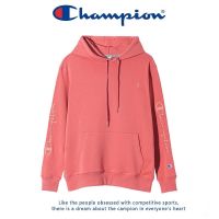 gok054j4 สินค้าของแท้ล้างสต็อก！ Champion เสื้อกันหนาวมีฮู้ด เสื้อสเวตเตอร์แขนยาวปักโลโก้ รุ่น เสื้อกันหนาวมีฮู้ดแฟชั่น