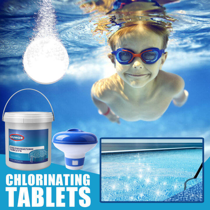 Swimming Pool Clean 300 Pcs/barrel Swimming Pool Cleaning Tablets