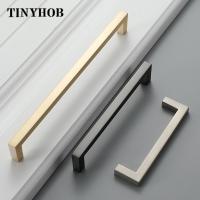 【cw】 13 quot; Handle Minimalist Cabinet Drawer Pull Gold zinc alloy Wardrobe Bedside Locker Knob