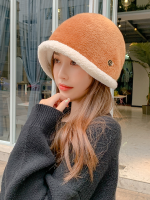 Winter Pink Black Fluffy Bucket Hats For Women Fashion Outdoor Thicken Warm Designer Caps Casual Cute Harajuku Girls Fishing Hat