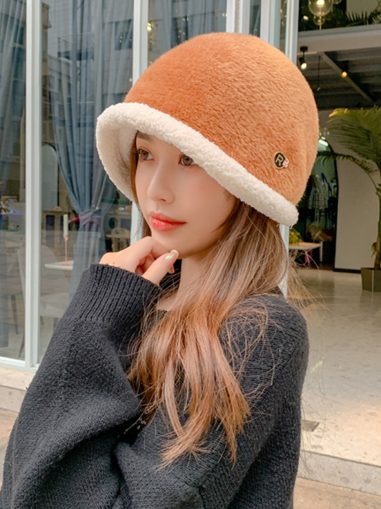 winter-pink-black-fluffy-bucket-hats-for-women-fashion-outdoor-thicken-warm-designer-caps-casual-cute-harajuku-girls-fishing-hat