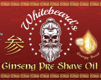 Ginseng Pre Shave Oil - Whitebeard Premium Formula with Real Ginseng Extract