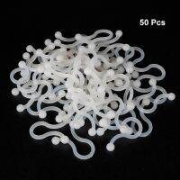 50pcs U Shape Twist Bundle Lock Cable Wire Ties Reusable Twist Ties Cord Management Fit Cable Dia 7mm/10.5mm Nylon Save Place Cable Management