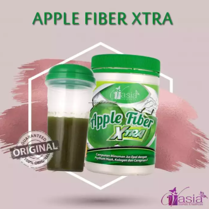 V'Asia Apple Fiber XTRA 400g Lazada
